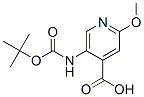 183741-86-8,5-(TERT-BUTOXYCARBONYLAMINO)-2-METHOXYPYRIDINE-4-CARBOXYLIC ACID