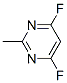 18382-80-4,Pyrimidine, 4,6-difluoro-2-methyl- (8CI,9CI)