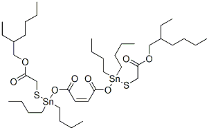 18403-67-3,bis(2-ethylhexyl) 4,4,11,11-tetrabutyl-6,9-dioxo-5,10-dioxa-3,12-dithia-4,11-distannatetradec-7-enedioate