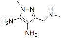 184173-24-8,1H-Pyrazole-4,5-diamine,  1-methyl-3-[(methylamino)methyl]-