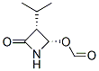 184424-12-2,2-Azetidinone,4-(formyloxy)-3-(1-methylethyl)-,cis-(9CI)