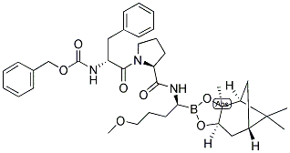 184488-31-1,Z-D-PHE-PRO-METHOXYPROPYLBOROGLYCINEPINANEDIOL ESTER