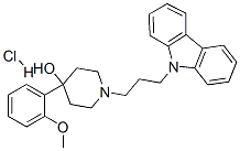 184845-43-0,1-[3-(9H-CARBAZOL-9-YL)PROPYL]-4-(2-METHOXYPHENYL)-4-PIPERIDINOL HYDROCHLORIDE