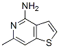 184913-08-4,Thieno[3,2-c]pyridin-4-amine, 6-methyl- (9CI)