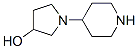 184969-05-9,1-(4-PIPERIDINYL)-3-PYRROLIDINOL
