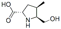 185017-71-4,L-Proline, 5-(hydroxymethyl)-4-methyl-, (4R,5S)- (9CI)