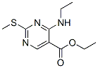 185040-33-9,ETHYL 4-(ETHYLAMINO)-2-(METHYLTHIO)PYRIMIDINE-5-CARBOXYLATE
