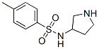 185057-53-8,Benzenesulfonamide, 4-methyl-N-3-pyrrolidinyl- (9CI)
