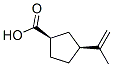 185197-89-1,Cyclopentanecarboxylic acid, 3-(1-methylethenyl)-, cis- (9CI)