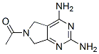 1854-52-0,1-(2,4-DIAMINO-5H-PYRROLO[3,4-D]PYRIMIDIN-6(7H)-YL)ETHANONE
