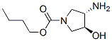 185423-65-8,1-Pyrrolidinecarboxylicacid,3-amino-4-hydroxy-,butylester,trans-(9CI)