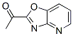 185444-97-7,Ethanone, 1-oxazolo[4,5-b]pyridin-2-yl- (9CI)