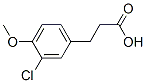 1857-56-3,3-(3-CHLORO-4-METHOXYPHENYL)PROPIONIC A&