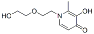 185743-65-1,4(1H)-Pyridinone, 3-hydroxy-1-[2-(2-hydroxyethoxy)ethyl]-2-methyl- (9CI)