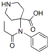 186022-53-7,4-PIPERIDINECARBOXYLIC ACID, 4-[(1-OXOPROPYL)PHENYLAMINO]