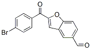 186093-87-8,2-(4-BROMOBENZOYL)-1-BENZOFURAN-5-CARBALDEHYDE