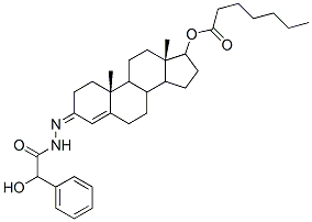 18625-33-7,2'-[17-[(1-oxoheptyl)oxy]androst-4-en-3-ylidene]-2-phenylglycolohydrazide