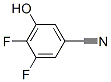 186590-38-5,Benzonitrile, 3,4-difluoro-5-hydroxy- (9CI)