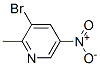 186593-42-0,3-BROMO-2-METHYL-5-NITROPYRIDINE