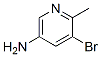 186593-43-1,5-AMINO-3-BROMO-2-METHYLPYRIDINE