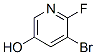 186593-54-4,3-BROMO-2-FLUORO-5-HYDROXYPYRIDINE