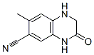 186666-77-3,6-Quinoxalinecarbonitrile,1,2,3,4-tetrahydro-7-methyl-3-oxo-(9CI)
