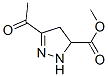 186790-84-1,1H-Pyrazole-5-carboxylic acid, 3-acetyl-4,5-dihydro-, methyl ester (9CI)
