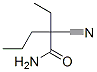 18705-37-8,Pentanamide,  2-cyano-2-ethyl-