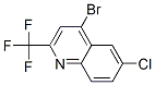 18706-32-6,4-BROMO-6-CHLORO-2-(TRIFLUOROMETHYL)QUINOLINE