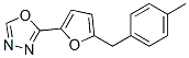 18726-01-7,2-[5-(4-METHYL-BENZYL)-FURAN-2-YL]-[1,3,4]OXADIAZOLE