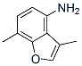 187268-00-4,4-Benzofuranamine,  3,7-dimethyl-