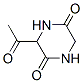 18746-97-9,2,5-Piperazinedione,  3-acetyl-