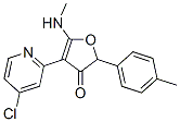 187592-00-3,3(2H)-Furanone,  4-(4-chloro-2-pyridinyl)-5-(methylamino)-2-(4-methylphenyl)-