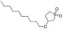 18760-44-6,3-(decyloxy)tetrahydrothiophene 1,1-dioxide