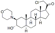 187652-71-7,(2B,3A,5A)-21-CHLORO-3-HYDROXY-2-(4-MORPHOLINYL)PREGNAN-20-ONE