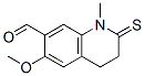 187679-82-9,7-Quinolinecarboxaldehyde,  1,2,3,4-tetrahydro-6-methoxy-1-methyl-2-thioxo-