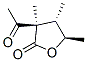 187976-02-9,2(3H)-Furanone, 3-acetyldihydro-3,4,5-trimethyl-, (3alpha,4alpha,5beta)- (9CI)