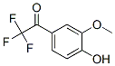 188194-66-3,Ethanone, 2,2,2-trifluoro-1-(4-hydroxy-3-methoxyphenyl)- (9CI)