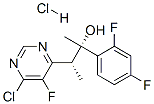 188416-35-5,(2R,3S/2S,3R)-3-(4-Chloro-5-fluoro-6-pyrimidinyl)-2-(2,4-difluorophenyl)butan-2-ol hydrochloride