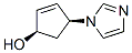 188637-56-1,2-Cyclopenten-1-ol,4-(1H-imidazol-1-yl)-,cis-(9CI)