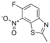 188787-69-1,Benzothiazole, 6-fluoro-2-methyl-7-nitro- (9CI)