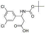 188812-96-6,3-TERT-BUTOXYCARBONYLAMINO-3-(3,5-DICHLORO-PHENYL)-PROPIONIC ACID