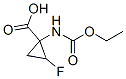 188897-46-3,Cyclopropanecarboxylic acid, 1-[(ethoxycarbonyl)amino]-2-fluoro- (9CI)