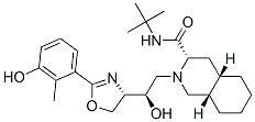 188936-07-4,(3S,4aS,8aS)-2-[(2R)-2-[(4S)-2-[3-Hydroxy-2-methylphenyl]-4,5-dihydrooxazol-4-yl]-2-hydroxyethyl]decahydroisoquinoline-3-carboxylic acid tert-butylamide