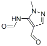 188998-35-8,Formamide, N-(4-formyl-1-methyl-1H-pyrazol-5-yl)- (9CI)