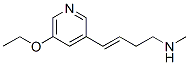 189274-78-0,3-Buten-1-amine,4-(5-ethoxy-3-pyridinyl)-N-methyl-,(3E)-(9CI)