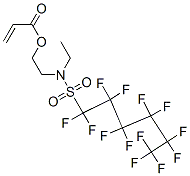 1893-52-3,2-[ethyl[(tridecafluorohexyl)sulphonyl]amino]ethyl acrylate