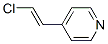 189350-74-1,Pyridine, 4-(2-chloroethenyl)- (9CI)