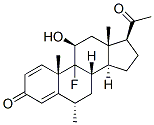 1895-19-8,9-fluoro-11beta-hydroxy-6alpha-methylpregna-1,4-diene-3,20-dione