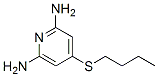 18960-91-3,Pyridine, 2,6-diamino-4-(butylthio)- (8CI)